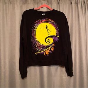 Disney’s The Nightmare Before Christmas Black Long Sleeve Size Extra Large